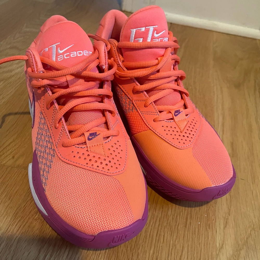 Nike GT Academy Orange and Purple Sneakers